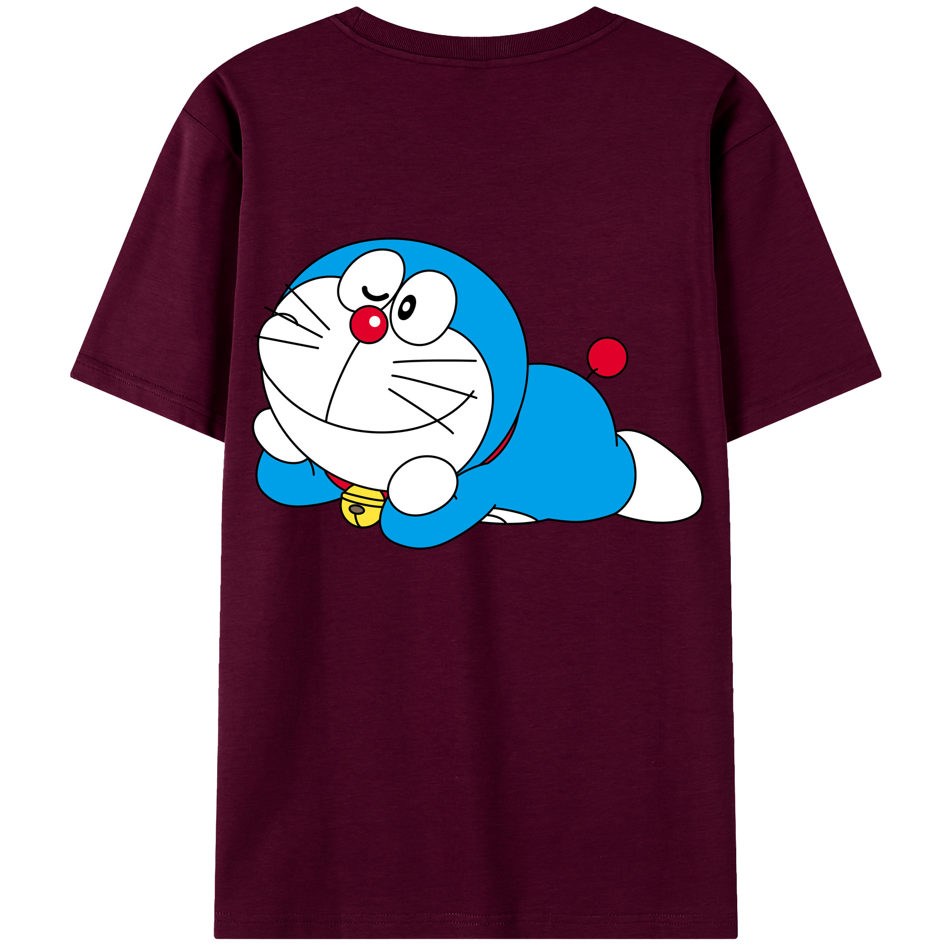 （画像用） ドラえもん Doraemon レディース半袖Tシャツ(バックプリント)